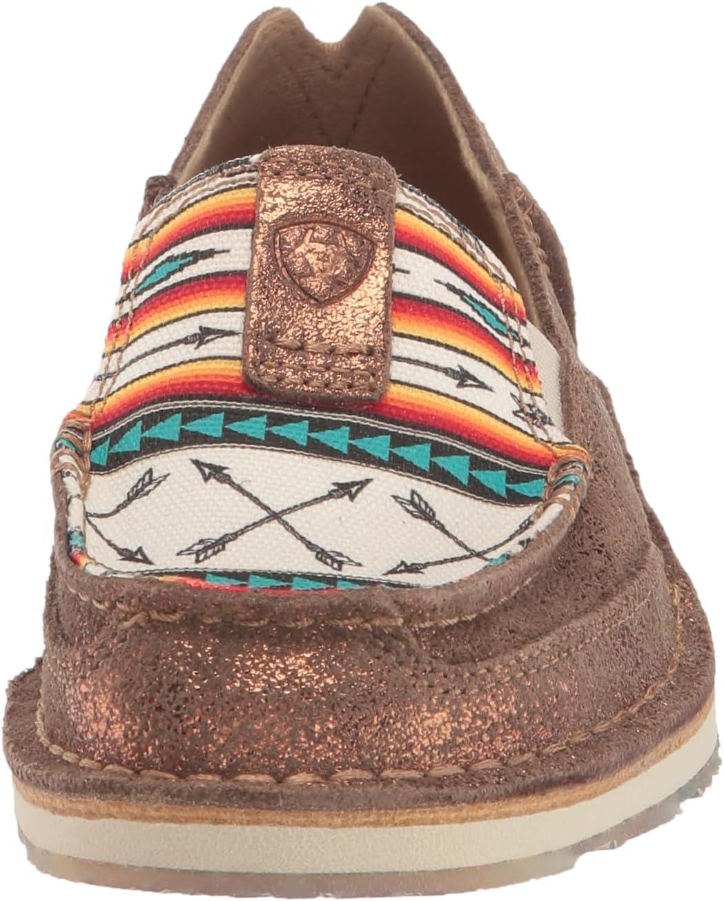 imageAriat Womens Cruiser Casual ShoeRose GoldArrow Print