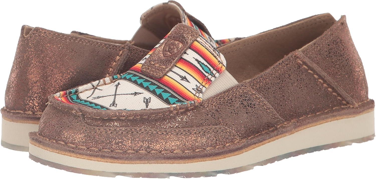 imageAriat Womens Cruiser Casual ShoeRose GoldArrow Print
