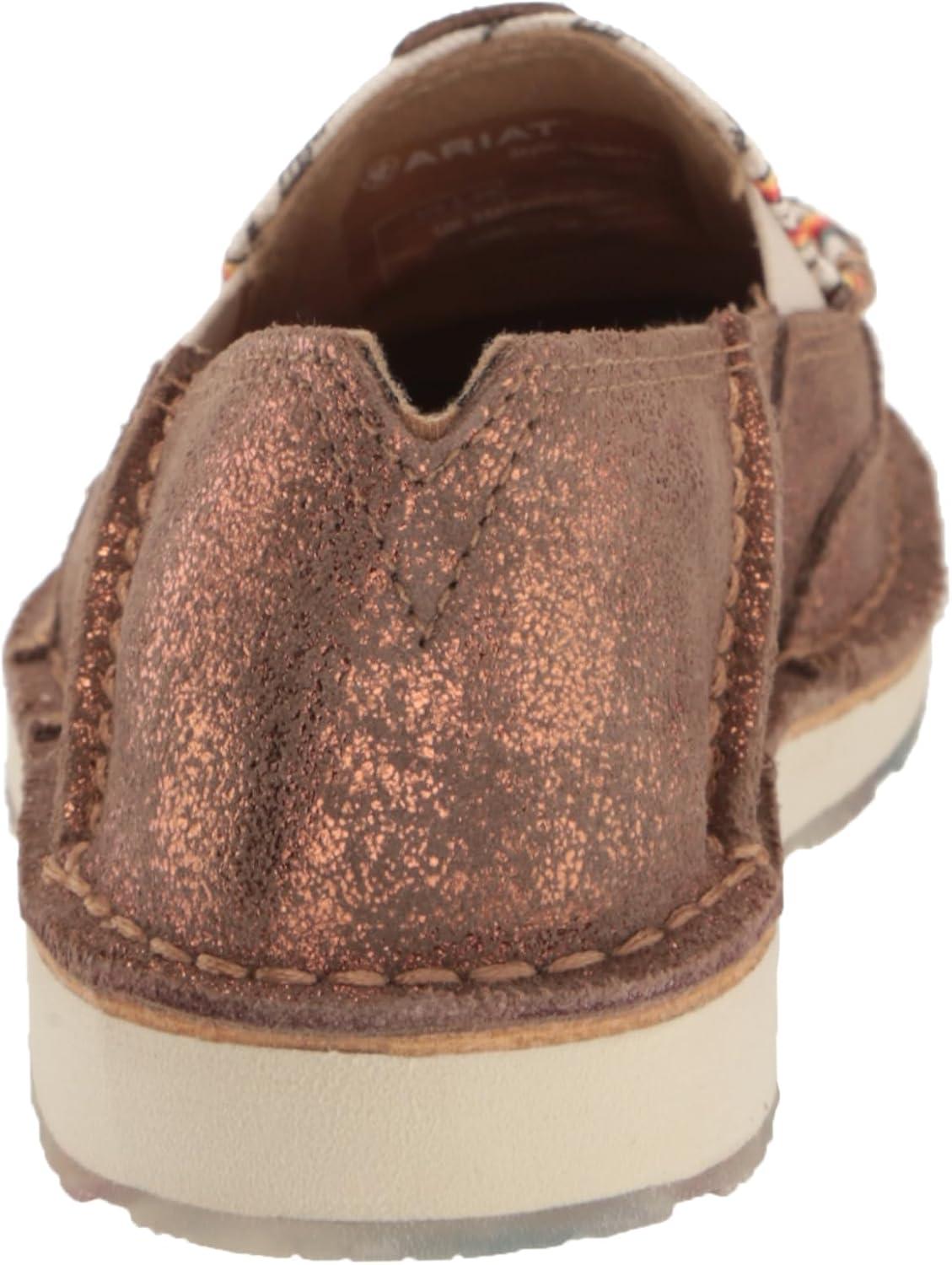 imageAriat Womens Cruiser Casual ShoeRose GoldArrow Print