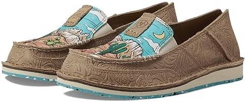 imageAriat Womens Cruiser Casual ShoeTan Suede Emboss