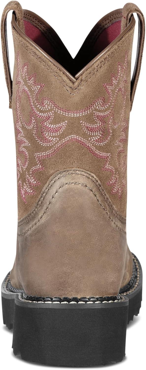 imageAriat Womens Fatbaby Western BootLegacy Brown Bomber