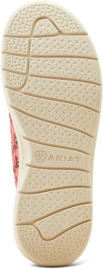 imageAriat Womens Hilo Milton MenascoDark Tan SuedeCoral Livestock