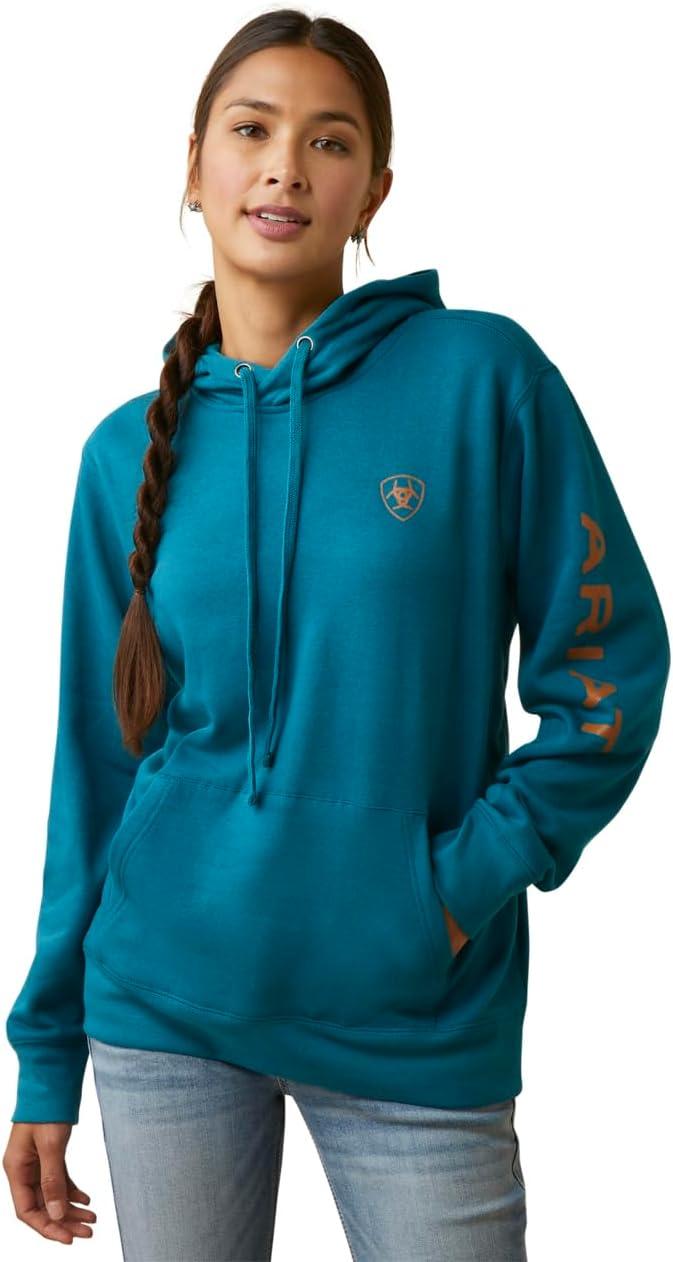 imageAriat Womens Hooded SweatshirtDeep Lagoon