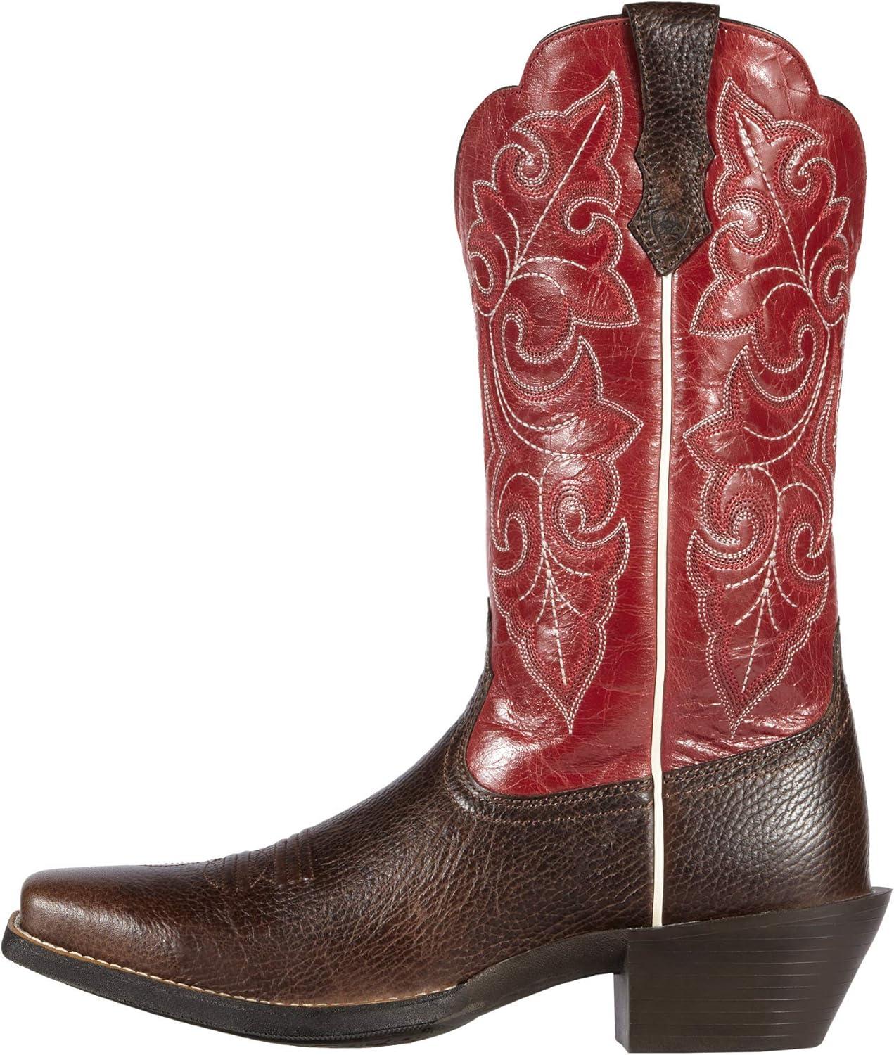 imageAriat Womens Round Up Square BootPowder BrownPowder Brown