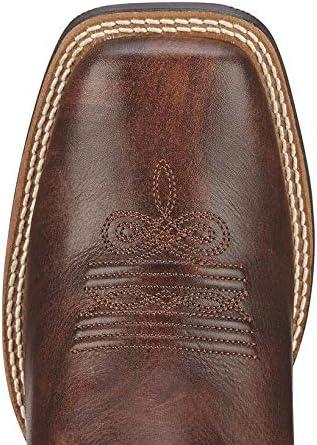 imageAriat Womens Round Up Square BootYukon Brown