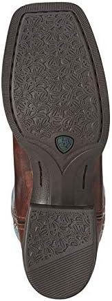 imageAriat Womens Round Up Square BootYukon BrownBronze