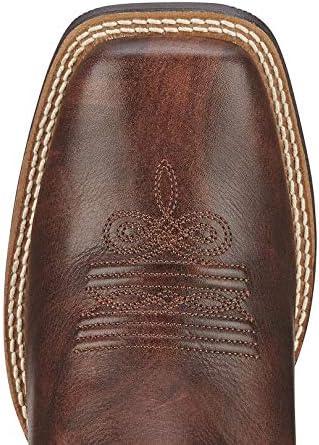 imageAriat Womens Round Up Square BootYukon BrownBronze