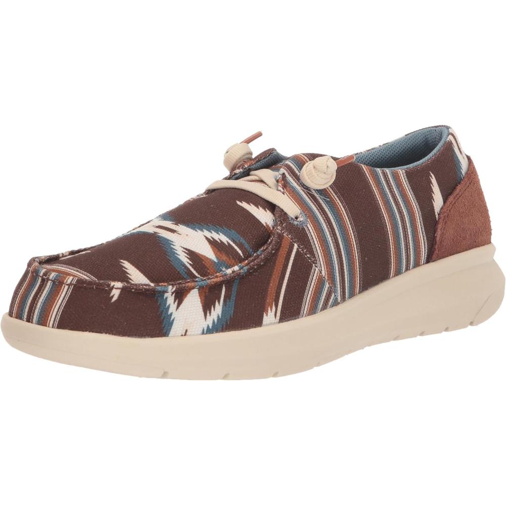 imageARIAT Mens Hilo Stretch SneakerArroyo Chocolate