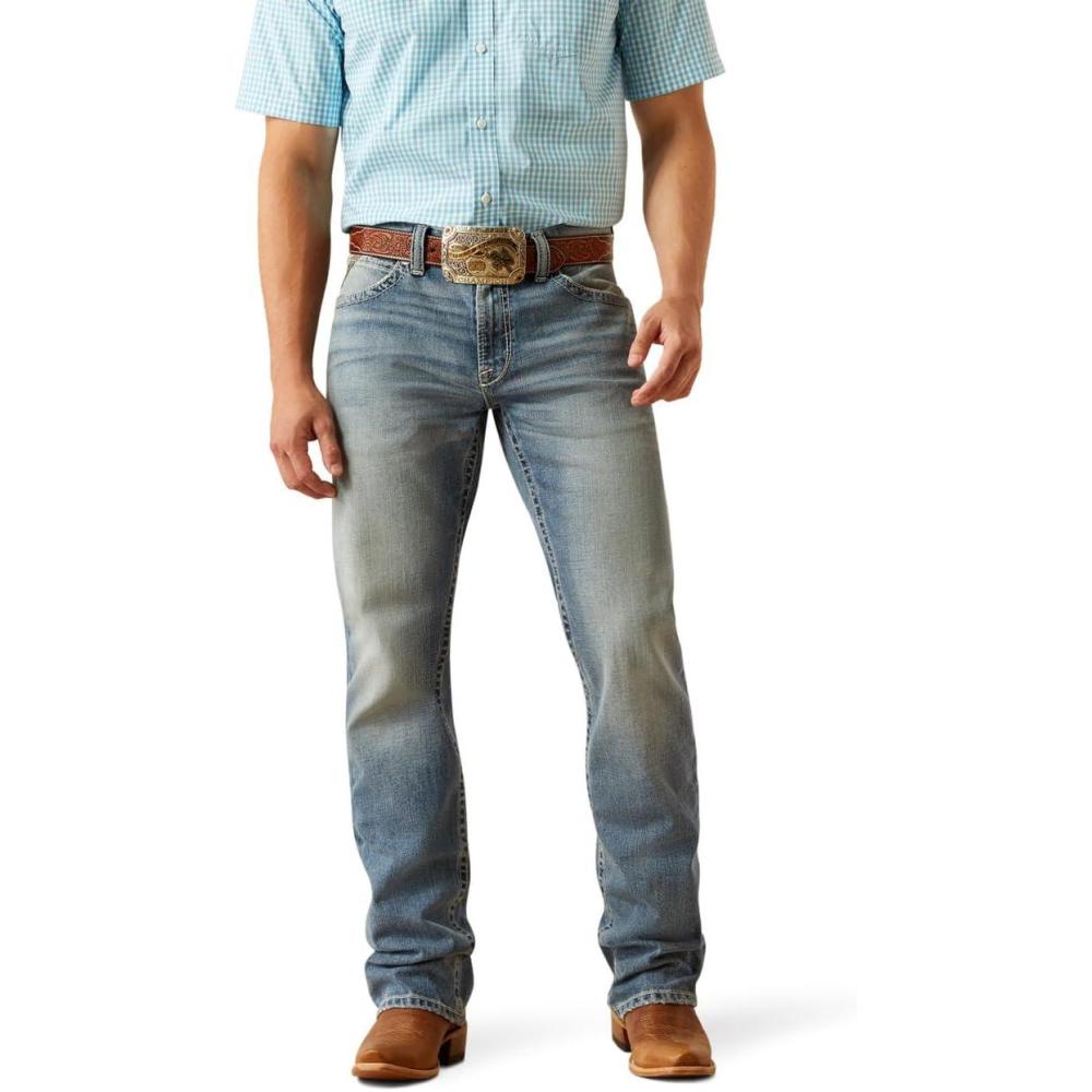 imageARIAT Mens M4 Low Rise Stretch Stockton Stackable Straight LegBaltimore