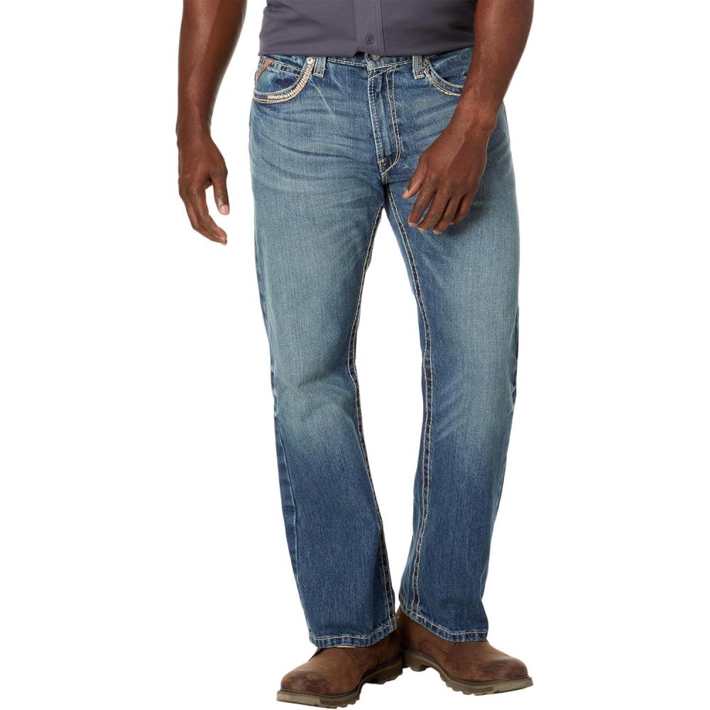 imageARIAT Mens M5 Slim Fit Straight Leg JeanBuckshot