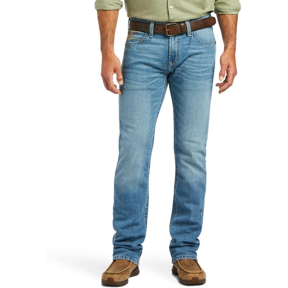 imageARIAT Mens M7 Slim Wessley Straight JeanBlue