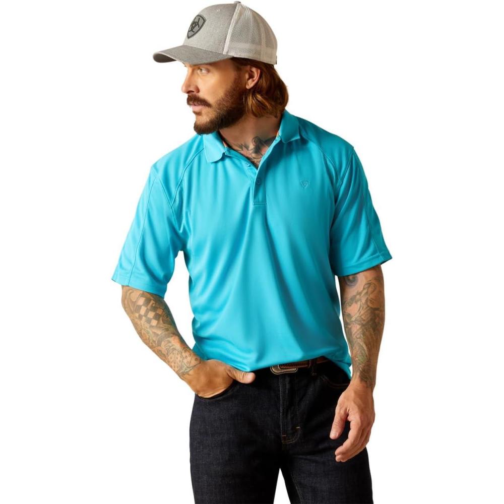 imageARIAT Mens Tek PoloPrawn