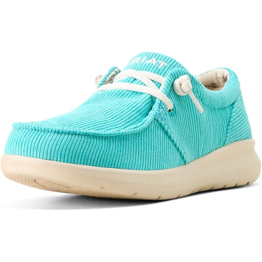 imageARIAT Unisex Youth Hilo ShoeTurquoise Corduroy