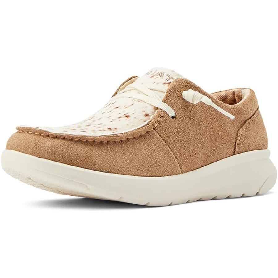 imageARIAT Unisex Youth Hilo ShoeWalnutSpotted Hair on