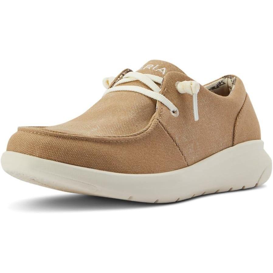 imageARIAT Unisex Youth Hilo ShoeWashed Tan Canvas