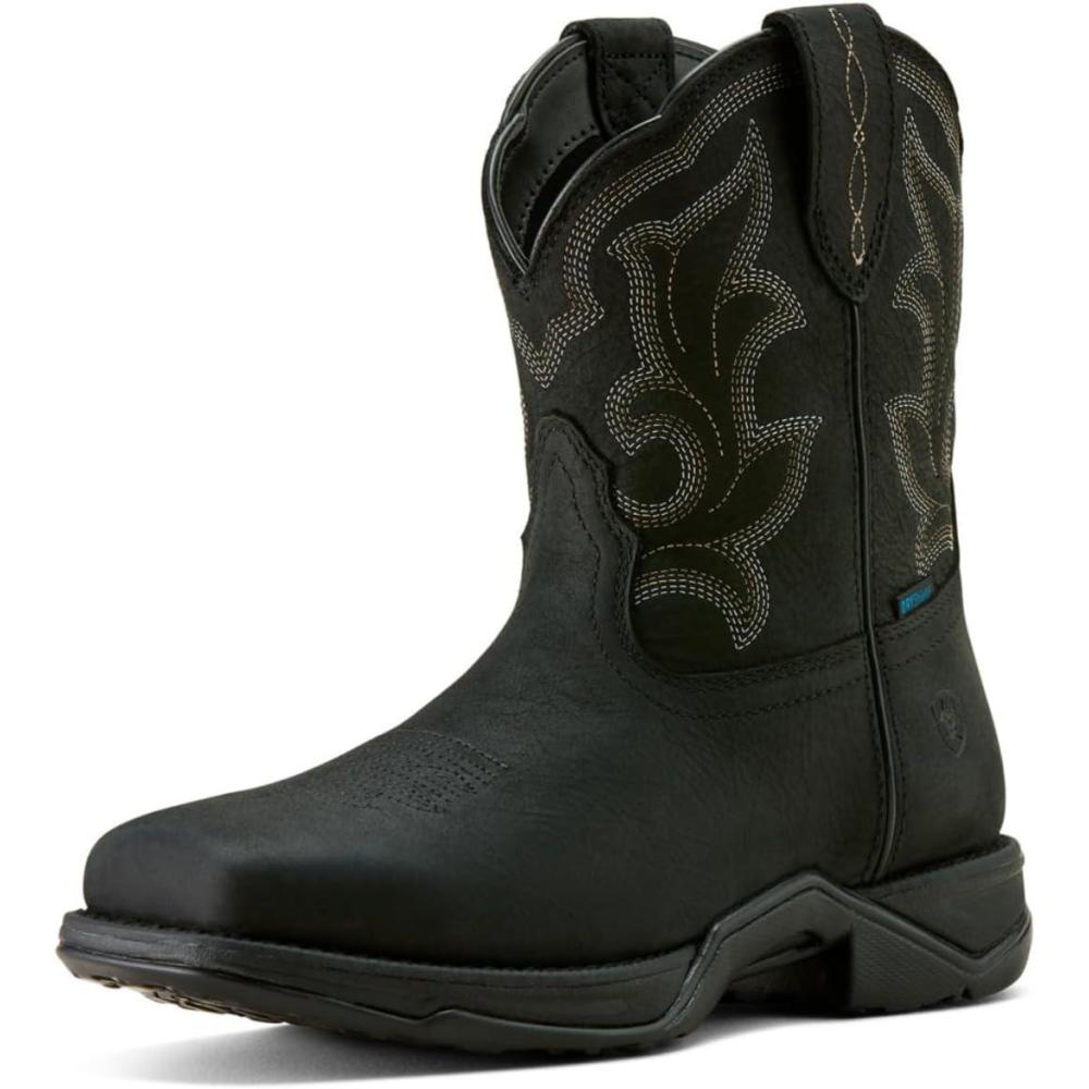 imageARIAT Womens Anthem Shortie Ii Waterproof Western BootBear Black