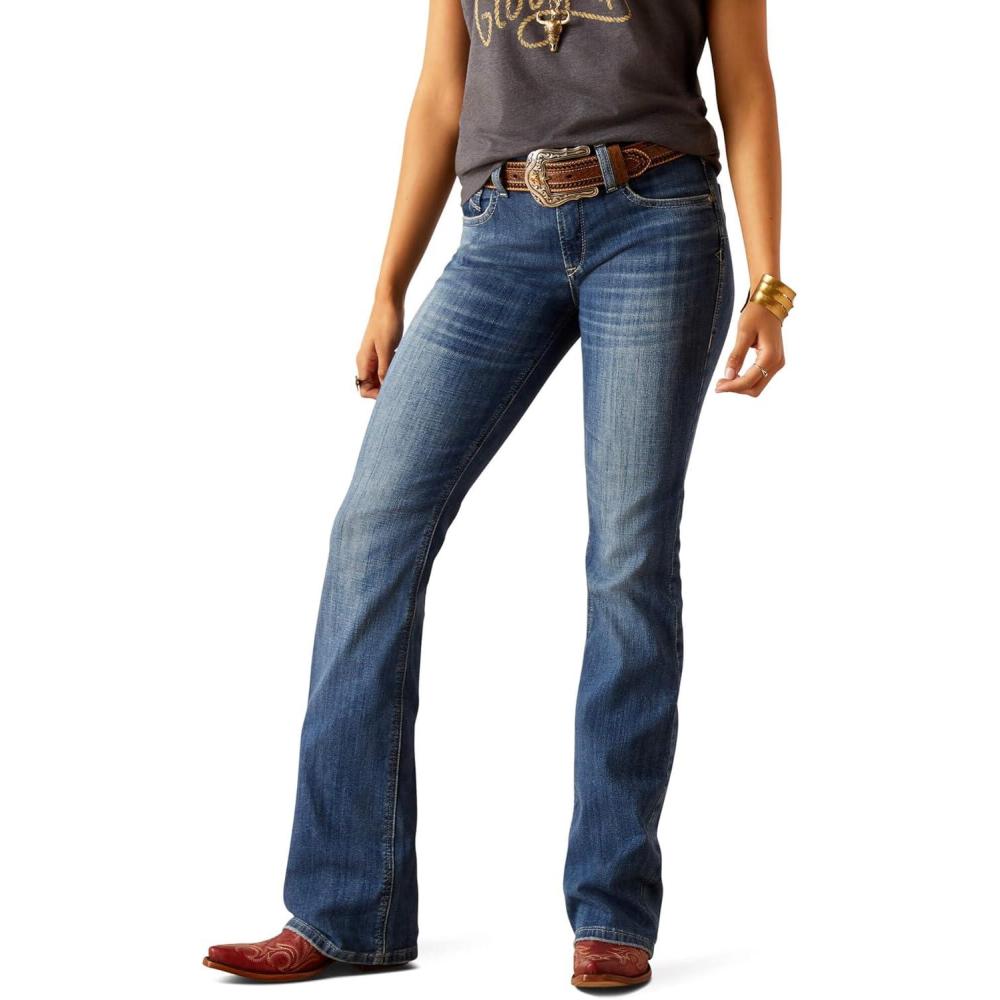 imageARIAT Womens Perfect Rise Katie Flare Louisiana JeanMalaysia
