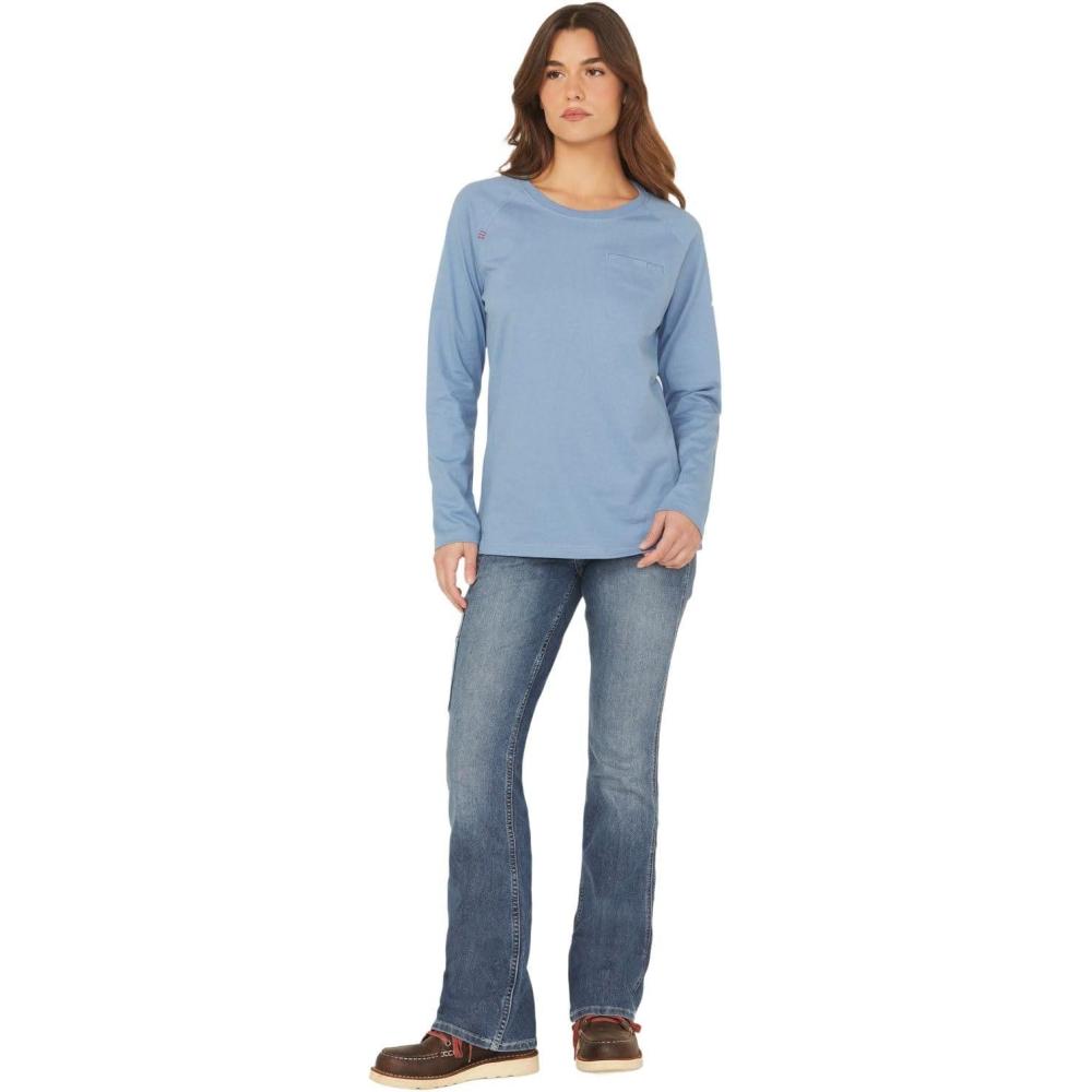 imageARIAT Womens Rebar Durastretch Raven Boot Cut JeanSofia