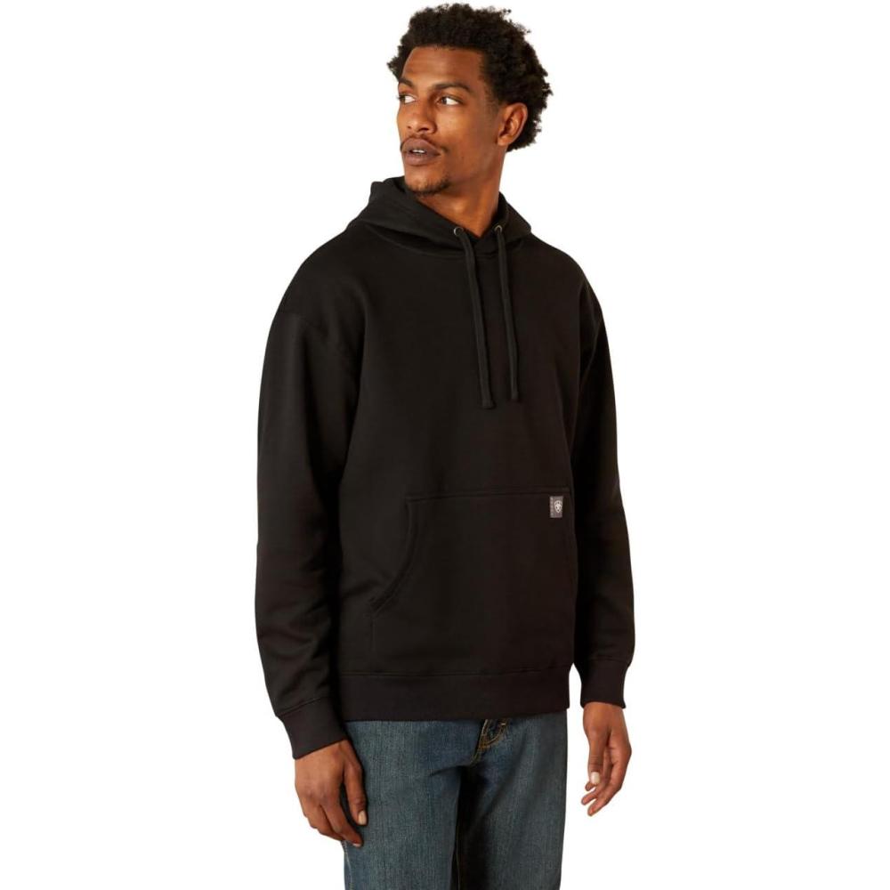 imageARIAT mens Rebar Workman Hardhead HoodieBlack