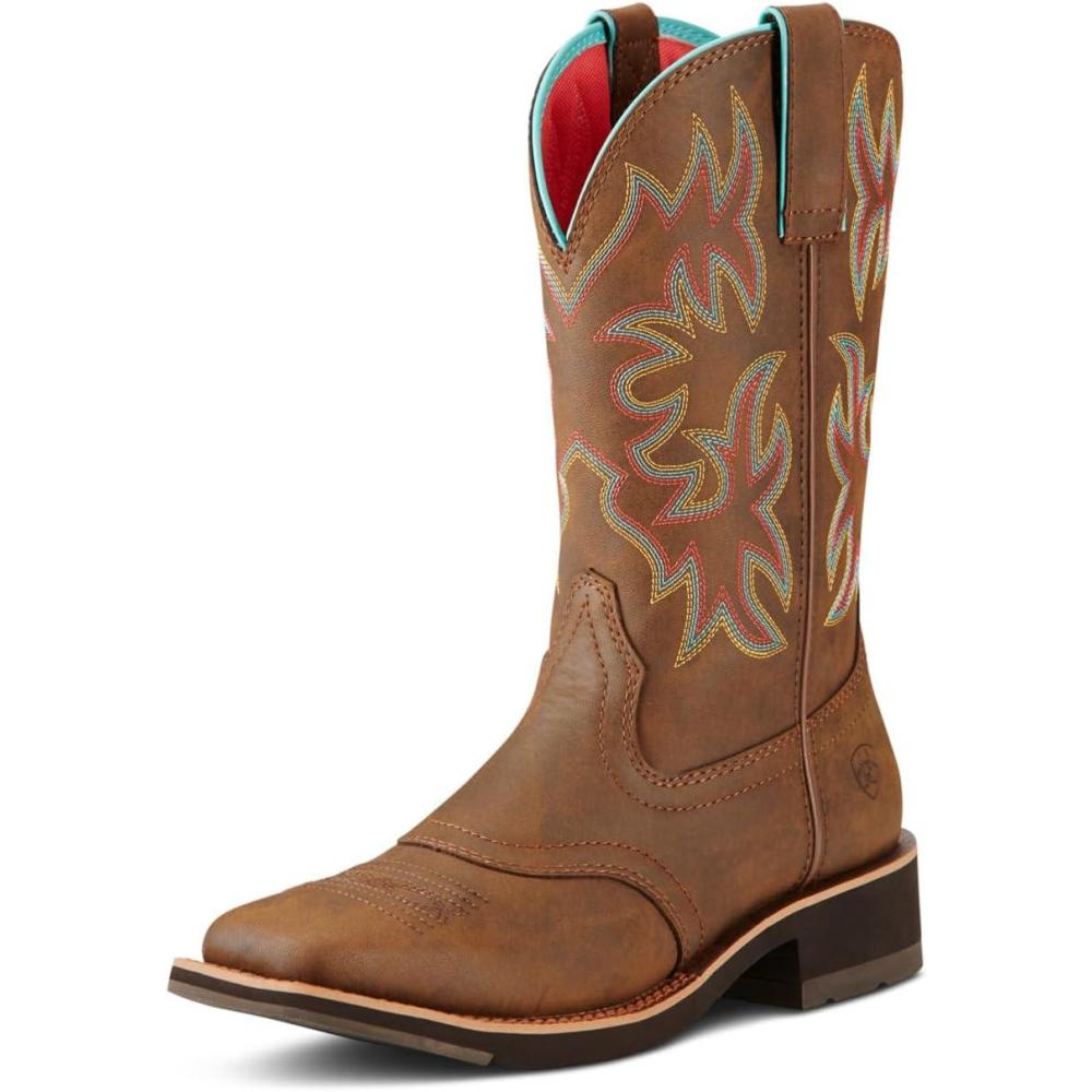 imageARIAT womens Delilah Western BootToasted Brown