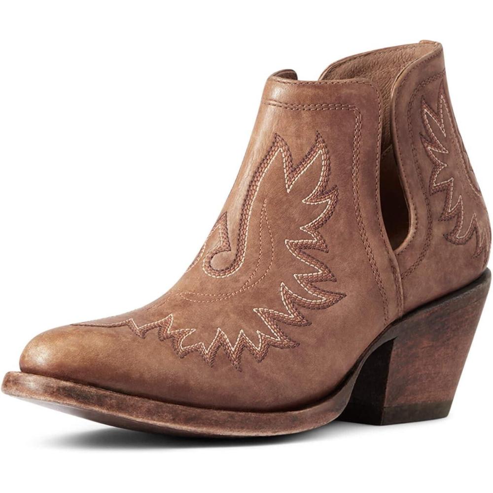 imageARIAT womens Dixon Chimayo Western BootChocolate ChipTurquoise