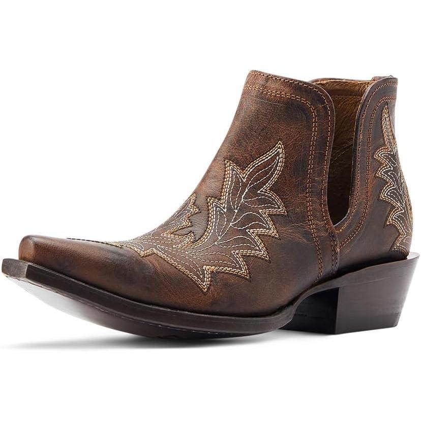 imageARIAT womens Dixon Chimayo Western BootRhino Tan