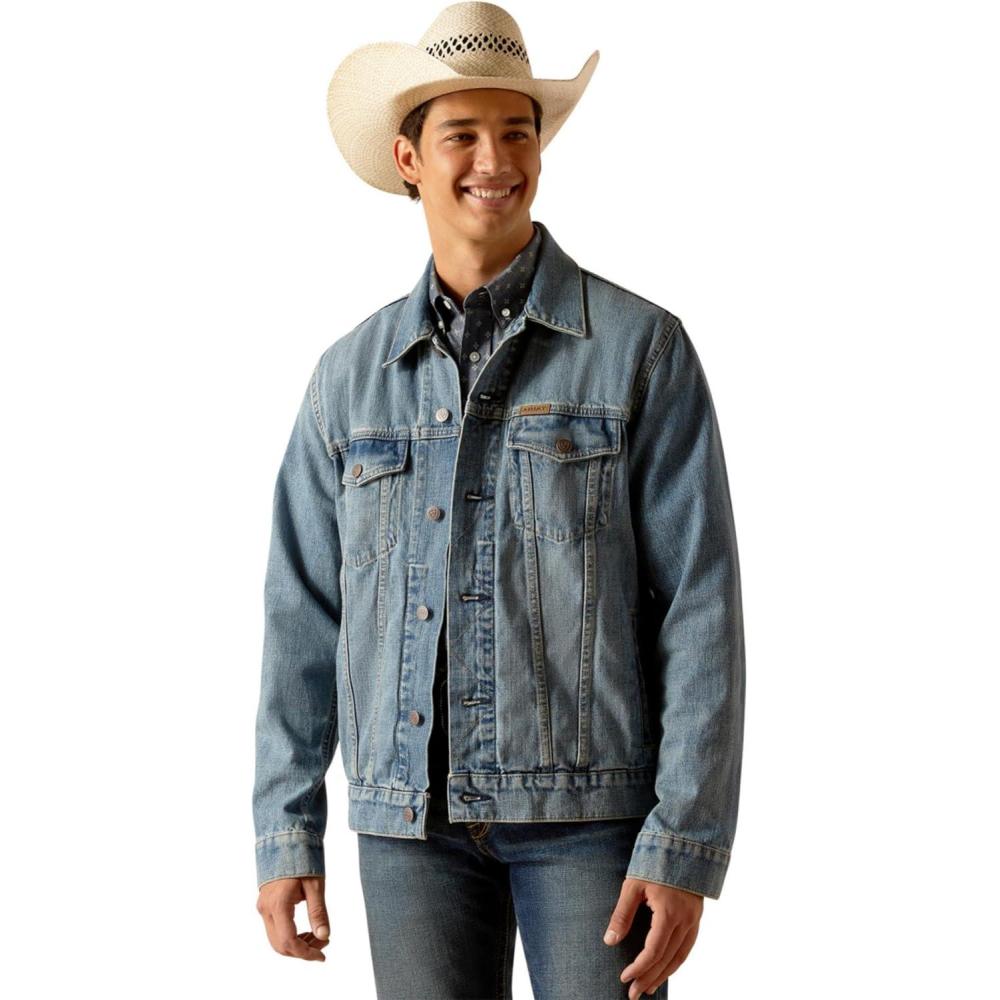 imageAriat Mens Denim Trucker JacketRoby