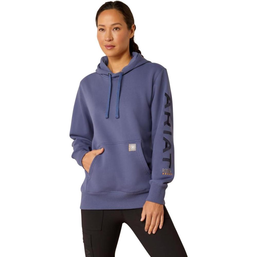 imageAriat Mens Hooded SweatshirtBlue IndigoNight Sky