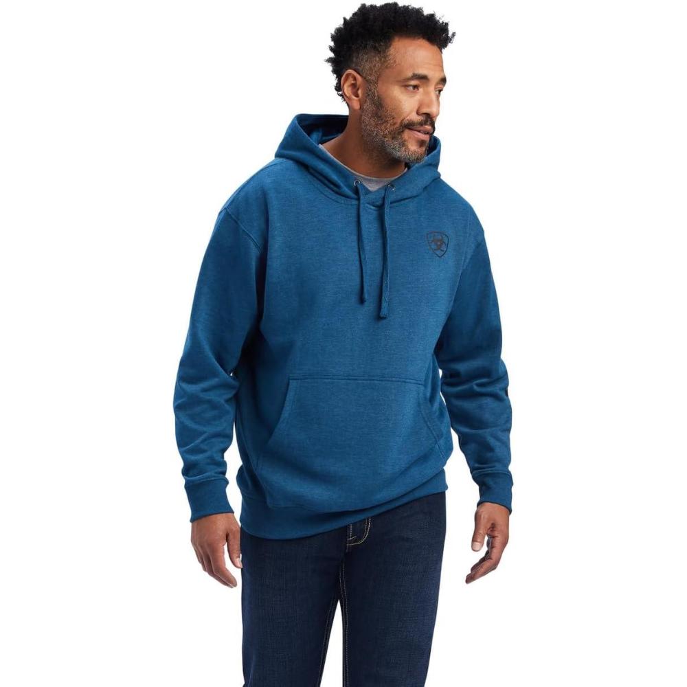 imageAriat Mens Hooded SweatshirtPoseidon Heather