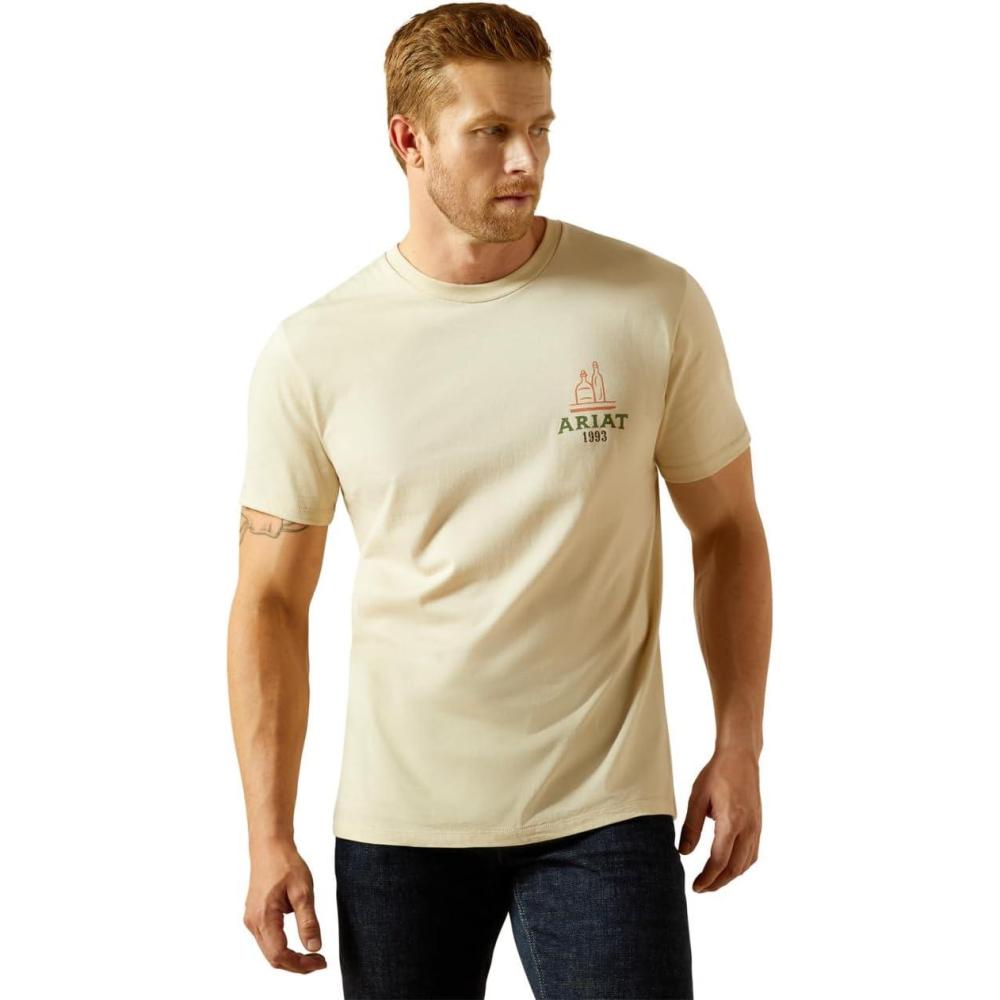 imageAriat Mens Mezcal Mezclilla TShirtNatural
