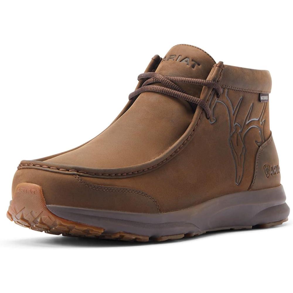 imageAriat Mens Spitfire Outdoor WaterproofOily Distressed Brown