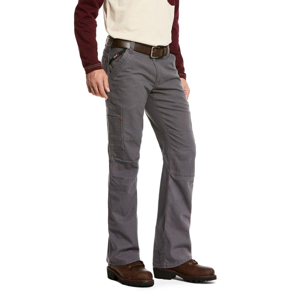 imageAriat Relaxed Workhorse Boot Cut PantsIron Grey
