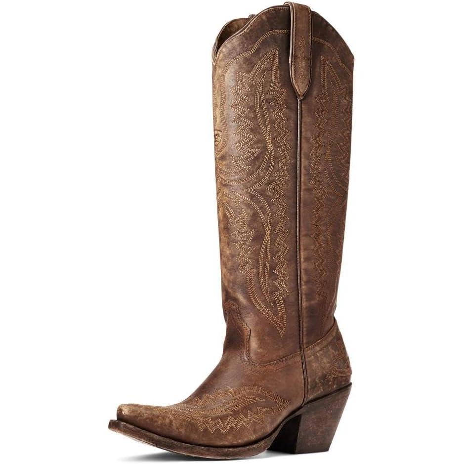 imageAriat Womens Cassanova Western BootNaturally Distressed Brown