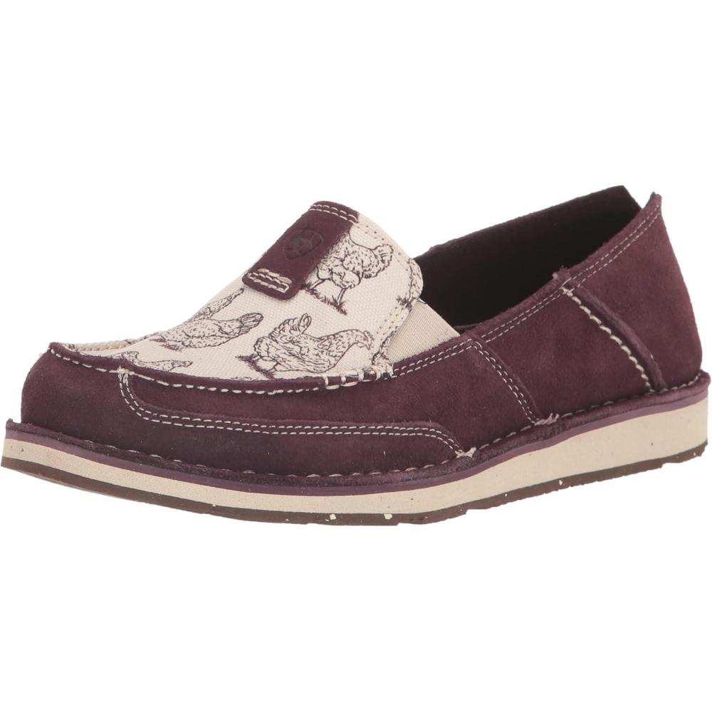 imageAriat Womens Cruiser Casual ShoeWine