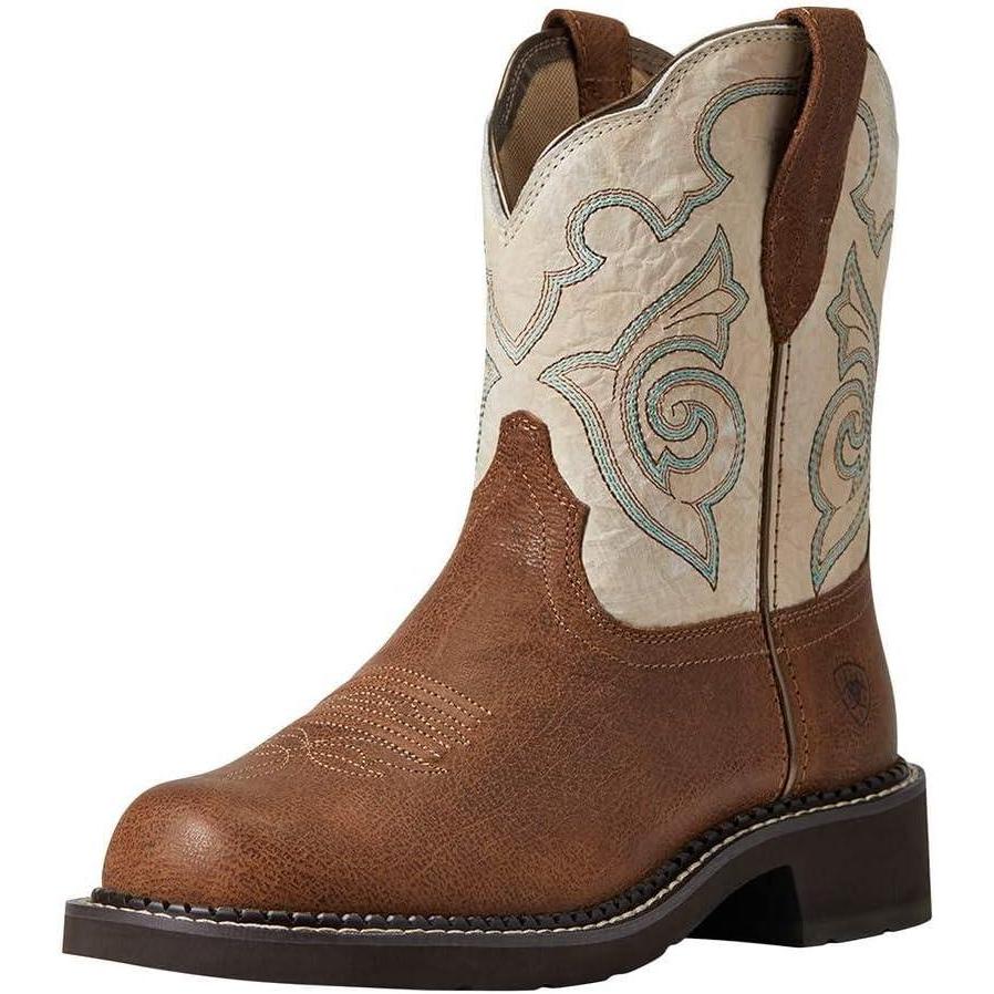 imageAriat Womens Fatbaby Western BootTortugaCrema
