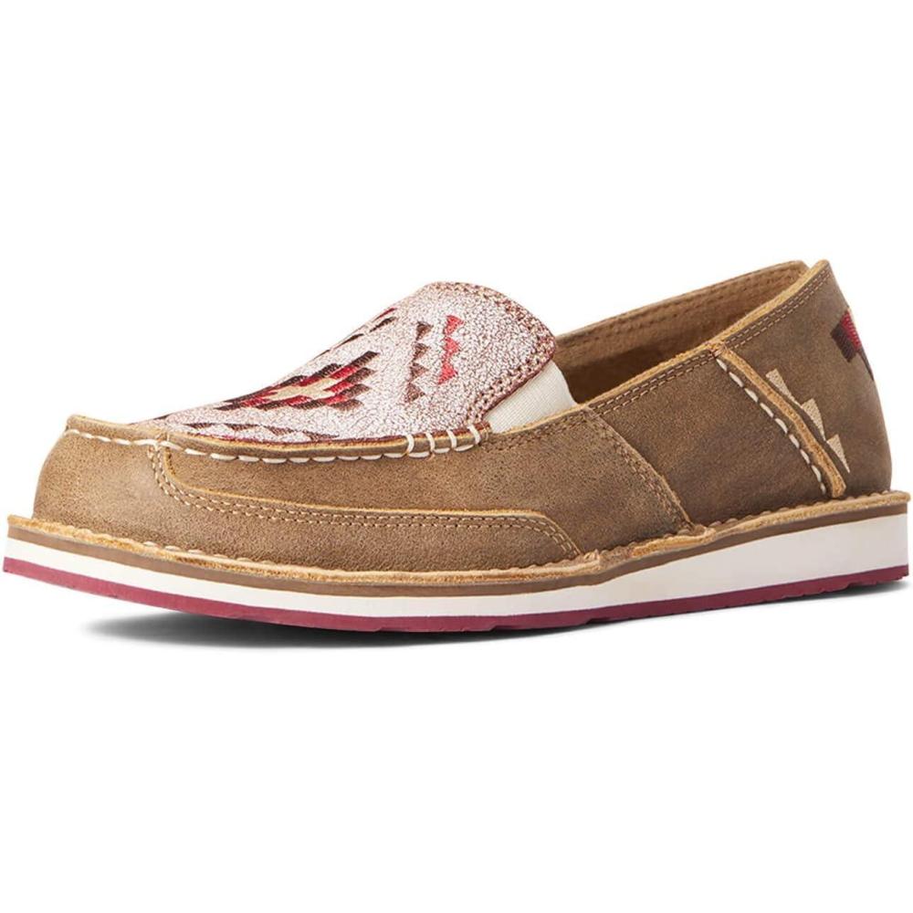 imageAriat Womens Kirby Fitted ButtonDown ShirtBrown Bomber