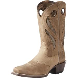 ARIAT Heritage Roughstock Mens Boot(Antique Brown)