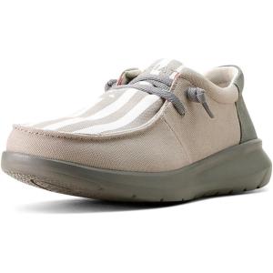 ARIAT Men’s Hilo Stretch Sneaker(Grey/American Flag)