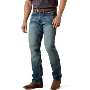 ARIAT Mens M4 Low Rise Stretch Stockton Stackable Straight Leg(Dakota)