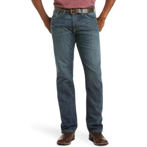 ARIAT Mens M5 Straight Stretch Remming Stackable Straight Leg Jean(Deadrun)