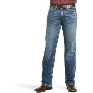 ARIAT Mens M5 Straight Stretch Remming Stackable Straight Leg Jean(Fargo)