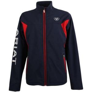 ARIAT Men’s New Team Softshell Mexico Water Resistant Jacket(Team)