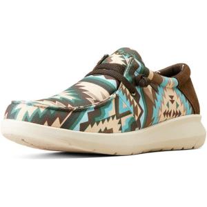 ARIAT Mens P27779_m_Foo(Blue Southwest Print/Dark Denim)