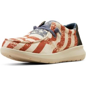 ARIAT Mens P27779_m_Foo(Charcoal/American Flag Print)
