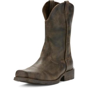 ARIAT Men’s Rambler Western Boot(Antiqued Grey)
