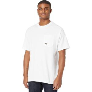 ARIAT Mens Rebar Cotton Strong T-Shirt(White)