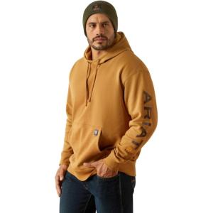 ARIAT Men’s Rebar Graphic Hoodie(Dijon/Mole)