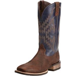 ARIAT Men’s Tycoon Western Boot(Bar Top Brown/Arizona Sky)