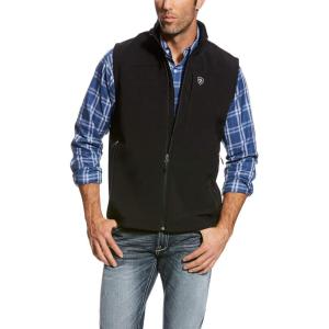 ARIAT Men’s Vernon 2.0 Softshell Vest(Black)