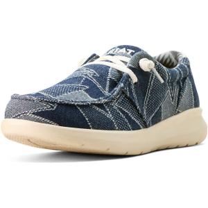 ARIAT Unisex Youth Hilo Shoe(Mixed Deepest Denim)
